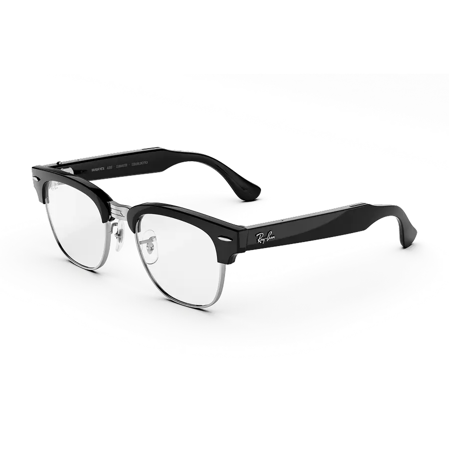 Ray-Ban Meta Clubmaster (Audio) – Shiny Black